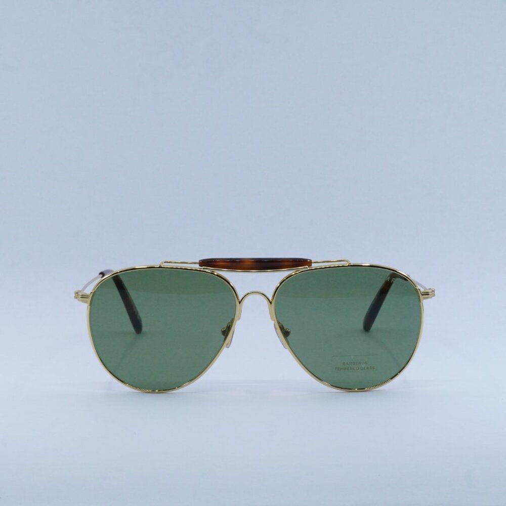 🕶️ New Tom Ford Raphael 02 FT0995 30N Sunglasses - Gold Frame, Green Lenses - Picture 2 of 11